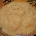 Purée de topinambours à la poire