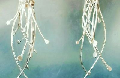 Boucles d'oreille en argent