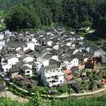 panorama d'un village - Wu Yuan (xxii)