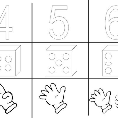 Affichages nombres maternelle