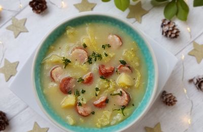 ...Soupe façon Caldo verde (Portugal) en revisite locale...