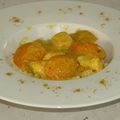 Poulet express aux abricots et au curry