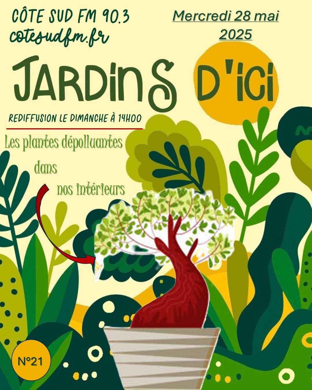 Paysagiste Campagne 40090 Paysagiste Landes sur Cote Sud Fm Jardins d'Ici tous les mercredi en direct de 14h00 à 15h00.