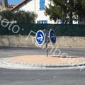 Rond-point à Sainte Tulle