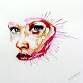 Aquarelle - papier Daler & Rowney - 25 x 25