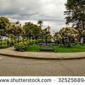 Rond-point à Manizales (Colombie)