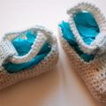 VENDU # 817 - Petits chaussons 6/9 mois - 10 €