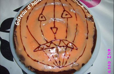 Gâteau d'Halloween