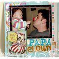 Papa clown