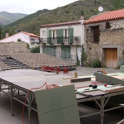 La mise en place de « Didon au gré des flots » a commencé