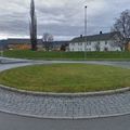 Rond-point à Verdalsora (Norvège)