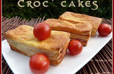 Mini croc'cakes au jambon