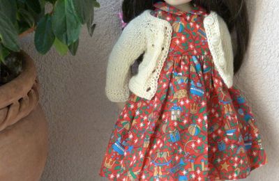 Sarah en liberty rouge