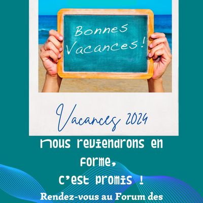 Bonnes vacances !