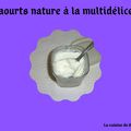 Yaourts nature avec la multidélices