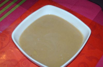 Velouté de fèves au cumin