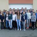 Los alumnos de 3° euro de Mûr de Bretagne