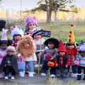 Les petits visiteurs d'Halloween
