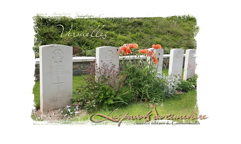 Vermelles cimetière militaire du Commonwealth à faire