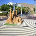 Rond-point à Eilat (Israel)