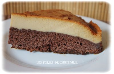 Le gâteau impossible au caramel (Thermomix ou pas )