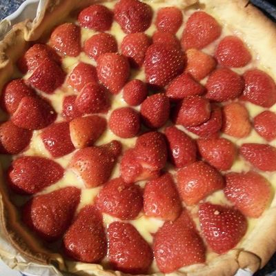 Tarte aux fraises