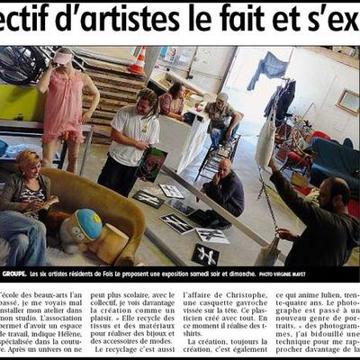 "Le collectif d'artistes le fait et s'expose"