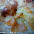 Gratin dauphinois pommes de terre et butternut 