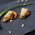CROUSTILLANTS De Crevettes Au Pesto