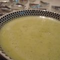 ...Velouté minute  aux courgettes...