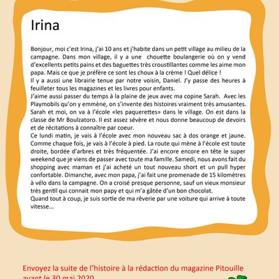 Pitouille avril - Concours