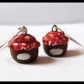 Boucles d'oreilles pot de confiture!