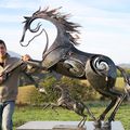 EMMANUEL KIEFFER: SCULPTEUR de CHEVAUX 
