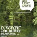 Causerie sur le Rhône et l’histoire de La Voulte sur Rhône Mercredi 7 octobre à 18h30