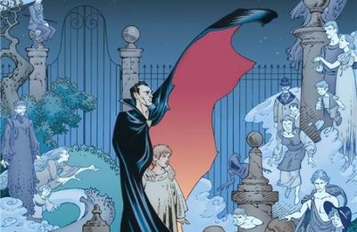 Delcourt L'étrange vie de Nobody Owens par Gaiman et Russell