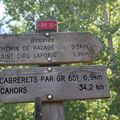 Chemin de Halage, Saint cirq lapopie(Lot): 