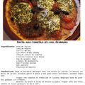 Tarte aux tomates et aux fromages