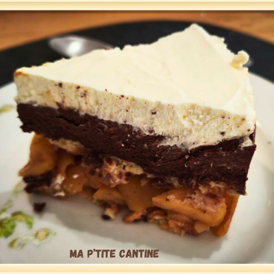 Gâteau aux pommes comme un tiramisu 