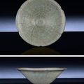 A very rare guanyao mallow-form bowl. Southern Song dynasty, 12th-13th century