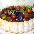 DESSERT : Charlotte géante aux figues