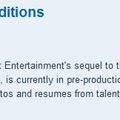 Audition pour New Moon