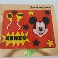 Après Scoubidou, c'est Mickey que Kenzo a choisi pour ses 6 ans!!!