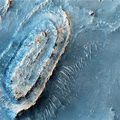 Des traces d'eau chaude sur Mars?