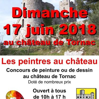 Les peintres au château le dimanche 17 juin 2018 à partir de 10h
