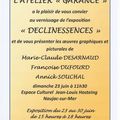 EXPO DE "L'ATELIER GARANCE"