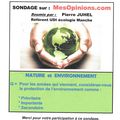 Notre SONDAGE national "NATURE & ENVIRONNEMENT....