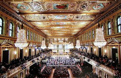 Le Jour de l'An.. Concert à Vienne et à Venise