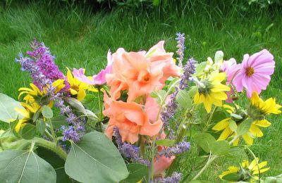 Bouquet d'été #1 fleurs de jardin