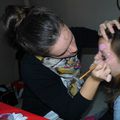 Etepec sur le terrain: Maquillage des enfants pour Noël