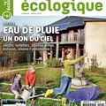 En couverture du magazine "La maison écologique"